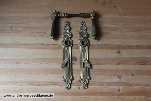 Abbildung des kompletten Gründerzeit Türgriffes g600