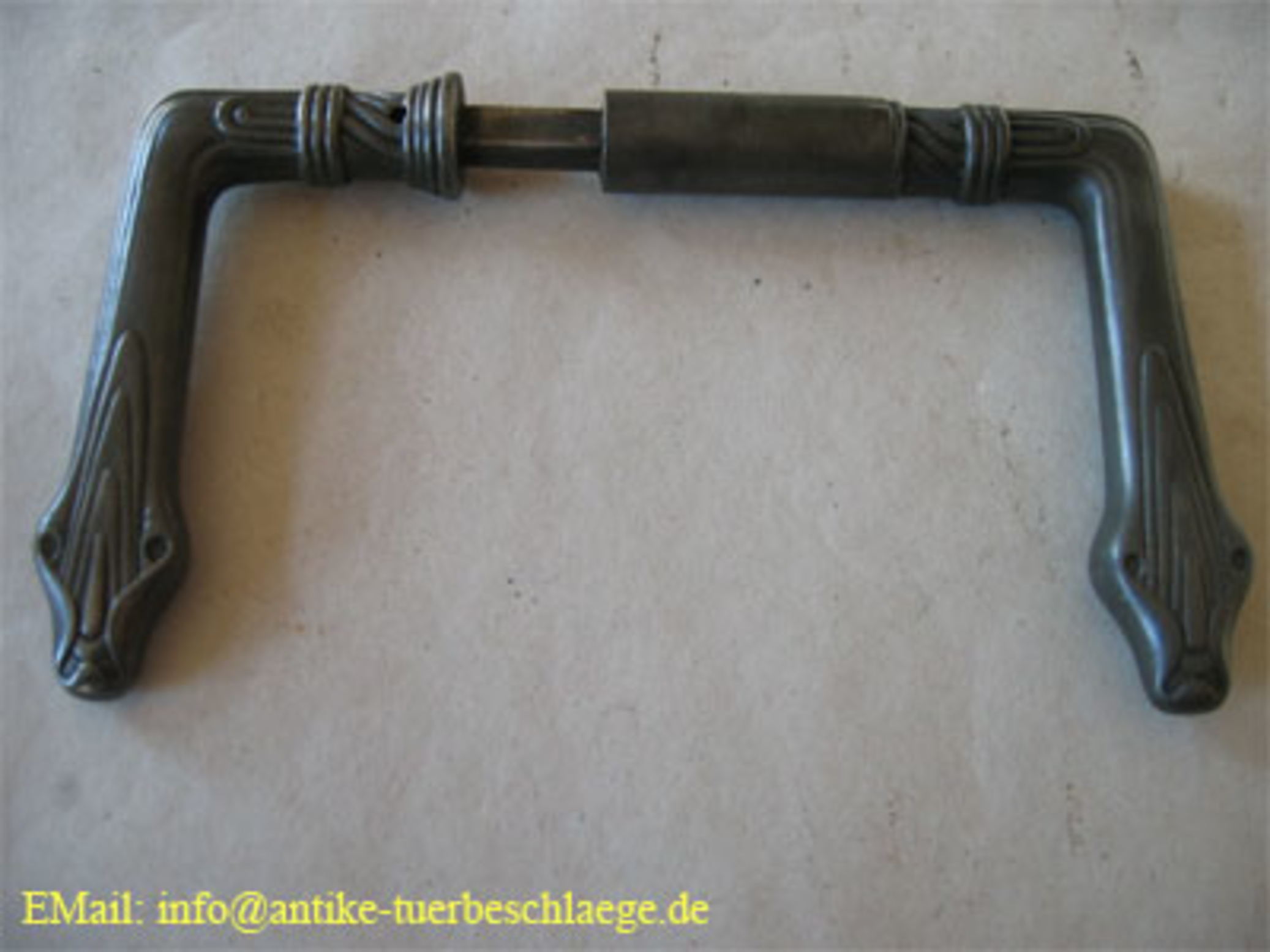 5. Bild - Jugendstil Türbeschlag - jugendstil floral blume2