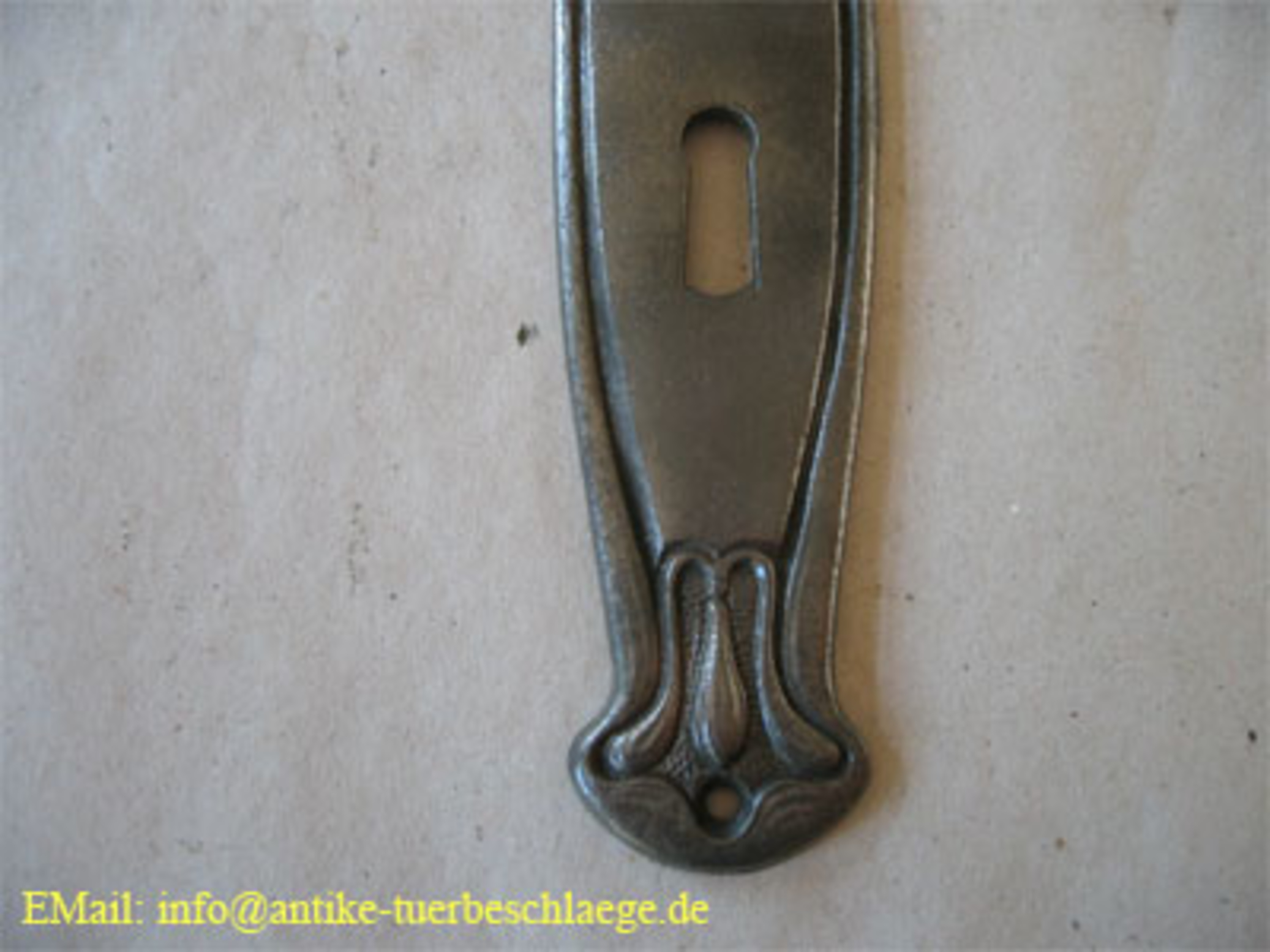 3. Bild Original Jugendstil Türbeschlag - jugendstil floral blume3 3. Bild - Jugendstil Türbeschlag - jugendstil floral blume3